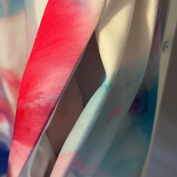 Calvin Klein Vibrant Floral Midi Dress - Picture 6 of 13